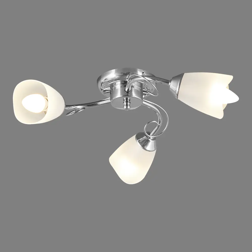 Люстра потолочная "Зима" 3хЕ14х40 Вт, цвет хром Vitaluce STLM-2086956 - Вид №3