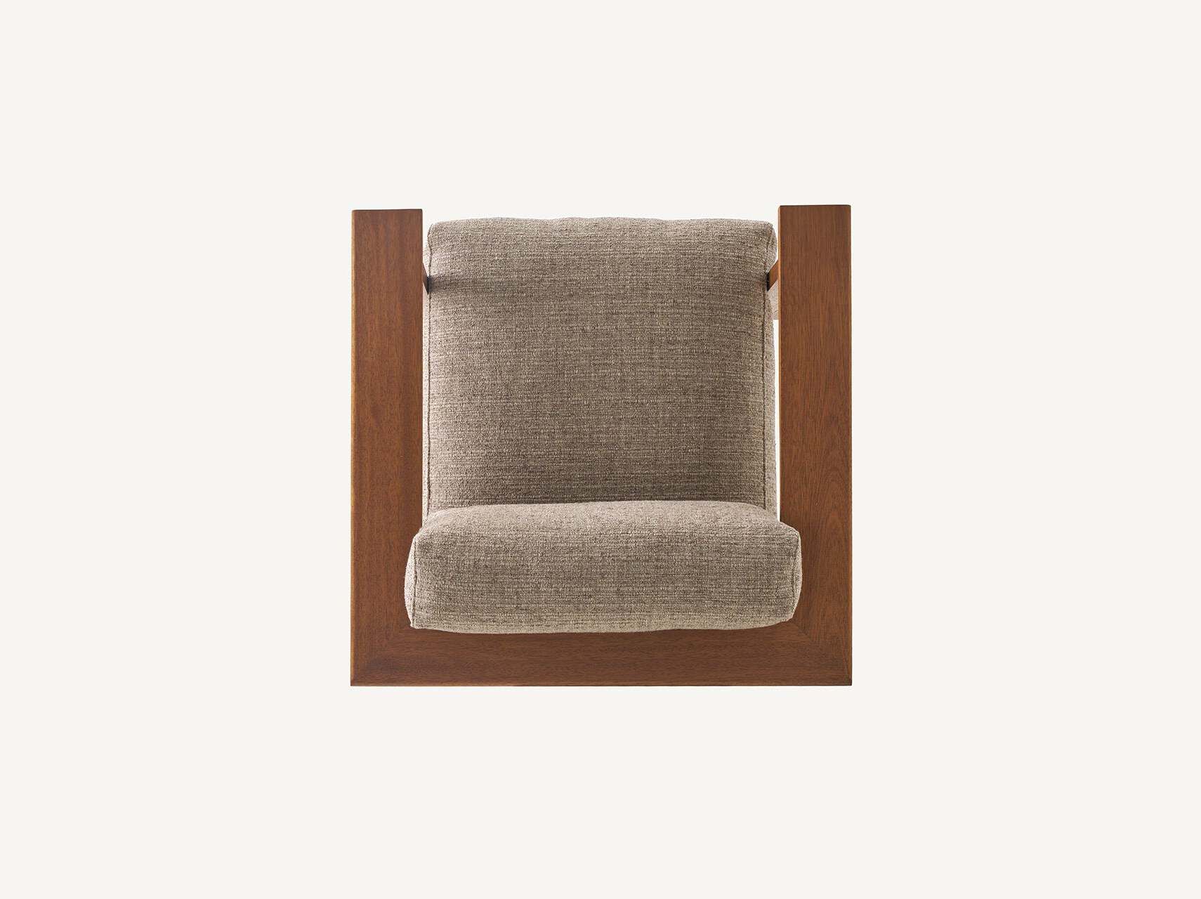 Деревянный сад стул / стул BassamFellows Rail ARCH-00090105 - Вид №5