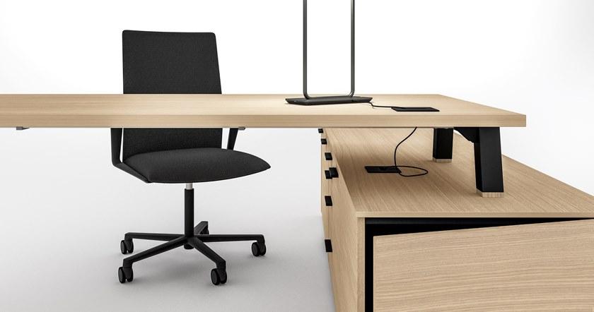 Bralco Рабочий стол со встроенной полкой Polare sun-id-1459030 - Вид №1