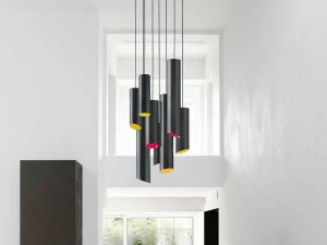 Quadrifoglio Светодиодный подвесной светильник из углеродного волокна Slice