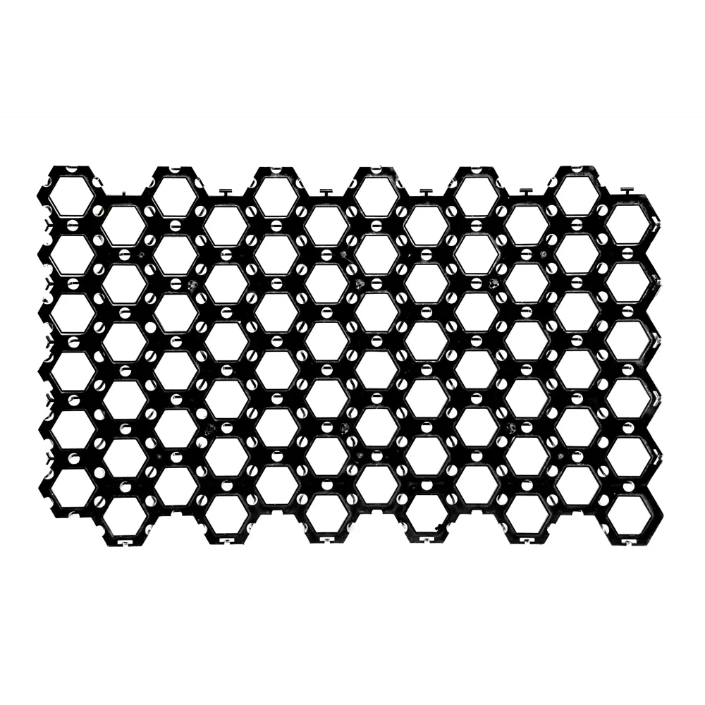 Решетка газонная 68x41 см полипропилен черный Santreyd STLM-2135049 - Вид №1