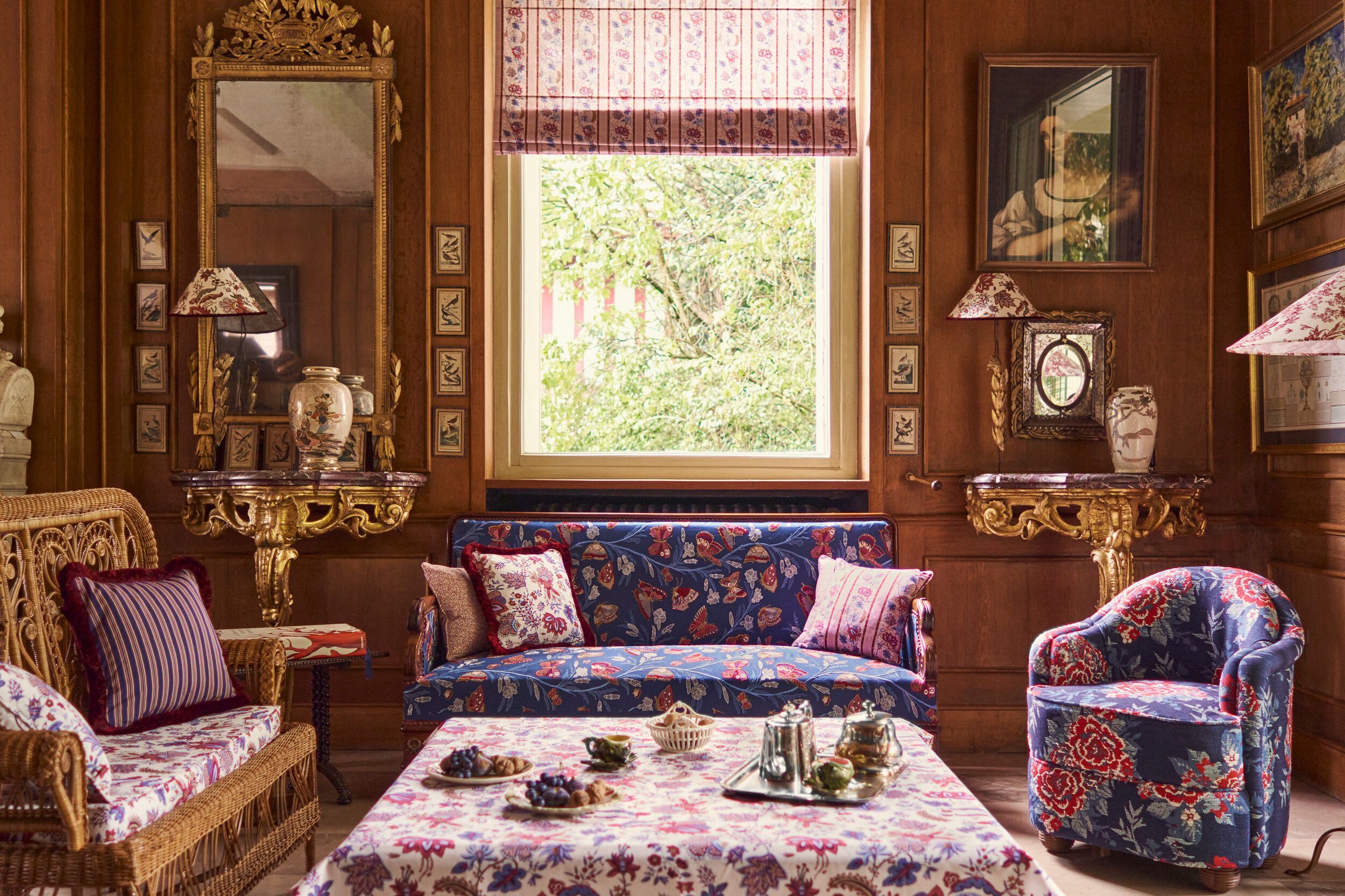 Хлопчатобумажная обивочная ткань LELIEVRE Quenin-Belle Époque ARCH-00093410 - Вид №11