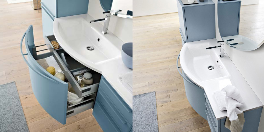 Комплект мебели для ванной Sky 145 Arbi Sky Laccato Collection SKY145 - Вид №1