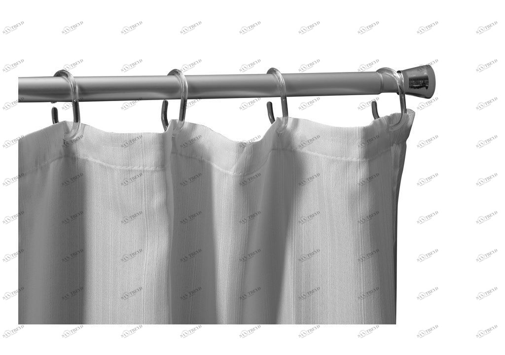 Карниз для ванны Aquanet SR0022C, раздвижной 110-200, матовый хром 