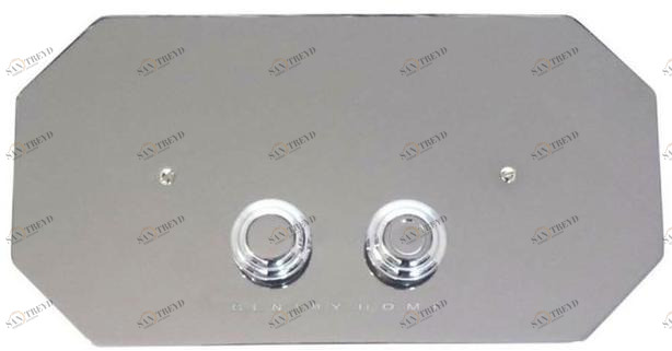 Gentry Home Металлическая панель смыва для унитаза Hillingdon sun-id-1495931