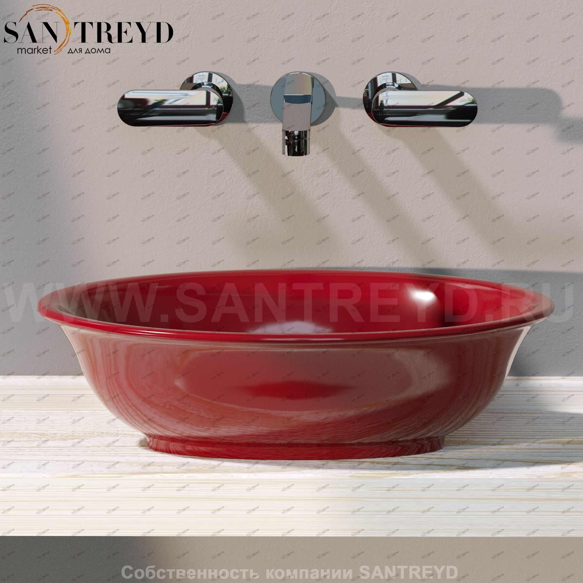 BL56L3011 Накладная раковина на столешницу  овальная Ceramica Flaminia Boll