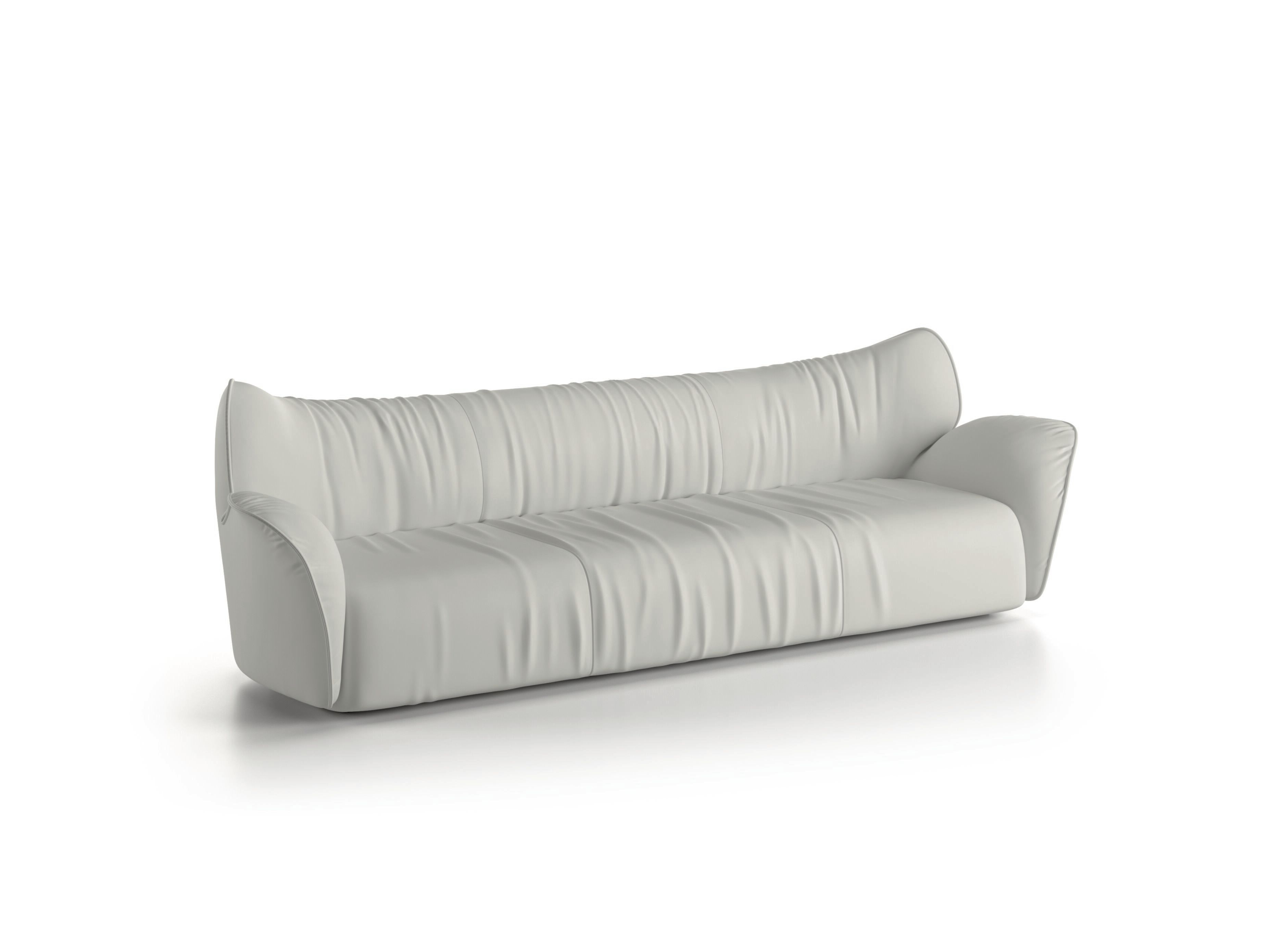 Кожаный диван Natuzzi Italia пышные ARCH-00039419 - Вид №1