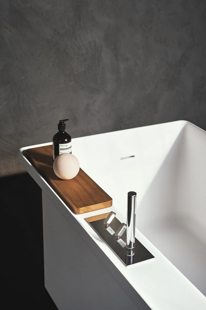 Набор из нержавеющей стали с ручным душем Agape SQUARE ARCH-00136309 - Вид №2