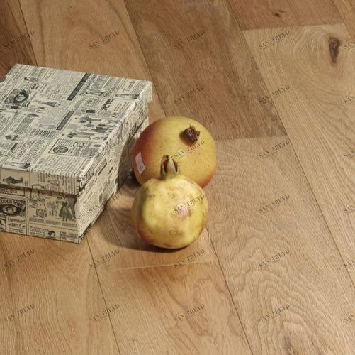 Инженерная доска Kjopmann Нурлан Alta Дуб Рустик с брашью (Текстурированная) 1200х125 мм 1100410036