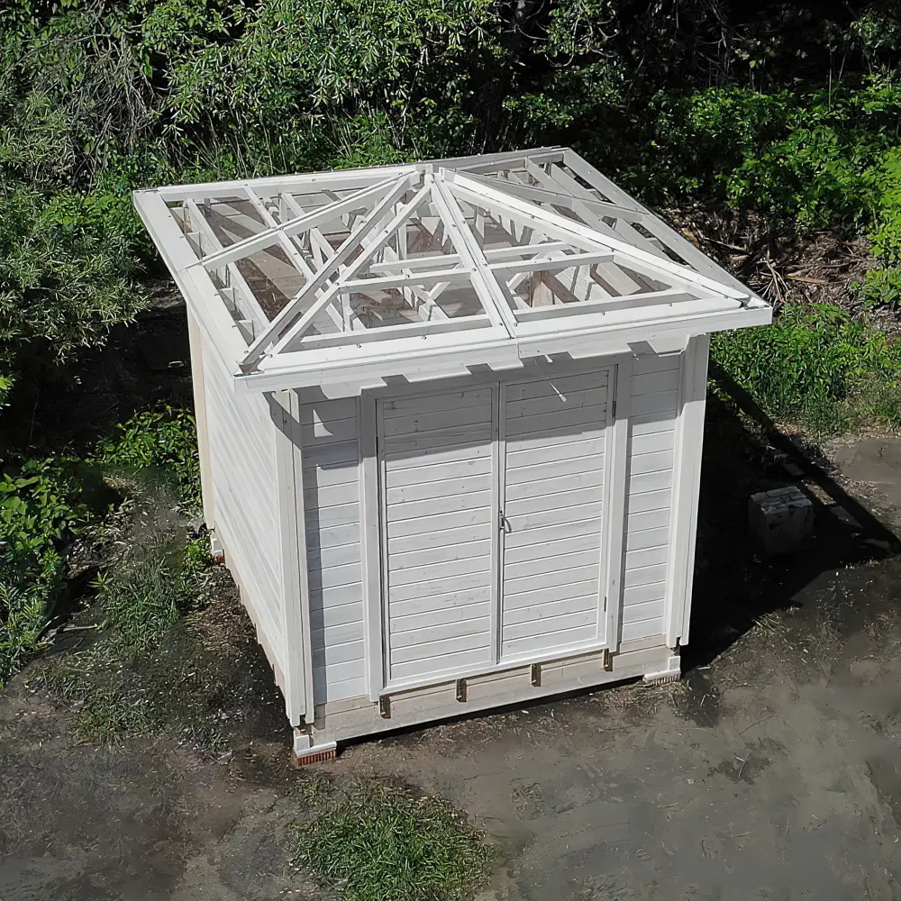 Беседка садовая 2.6x2.6x4 м дерево Santreyd STLM-2176162 - Вид №4