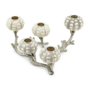 300193-00 ABHIKA СВЕЧА. SEAURCHIN X5 NATURAL