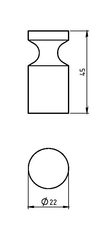 Крючок Novaservis Metalia 2 6230 хром 62300 - Вид №1