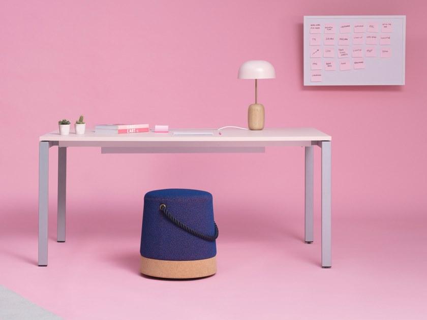 Cider Edition Прямоугольный стол с системой управления кабелями Slim sun-id-1366379 - Вид №3