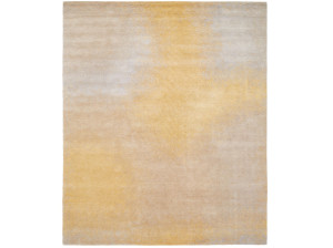 Прямоугольный ковер ручной работы из шерсти и шелка