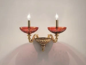 Euroluce Lampadari Настенный светильник из латуни Aida