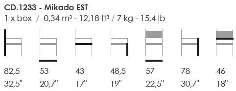 Fenabel Деревянный стул Mikado sun-id-1384097 - Вид №5