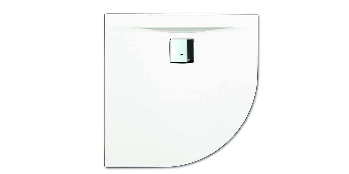 Душевой поддон четверть круга THASOS 90х90 см HOESCH 6520 - Вид №1