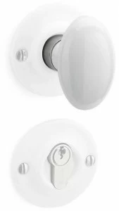 THPG Фарфоровая ручка на розетке с розеткой  179972