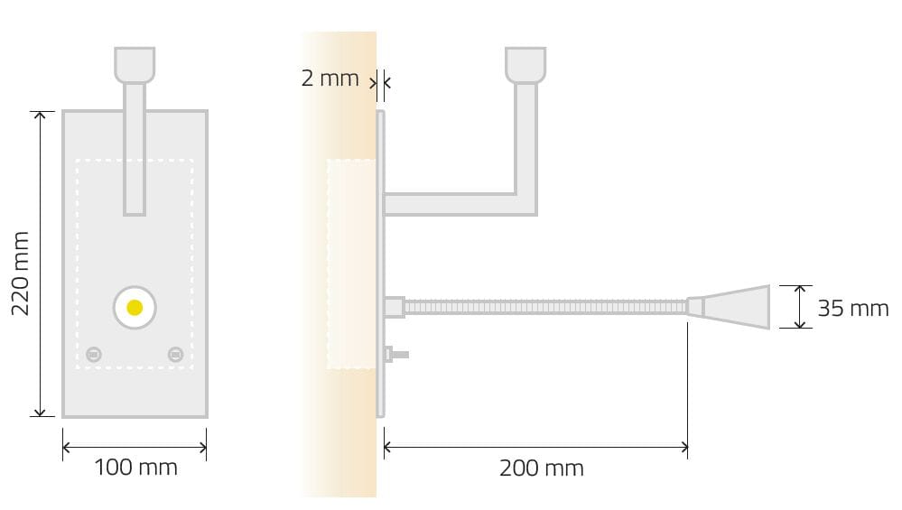 Светодиодные настенные светильники TEKNI-LED Pro 2 Вт ARCH-00121748 - Вид №4