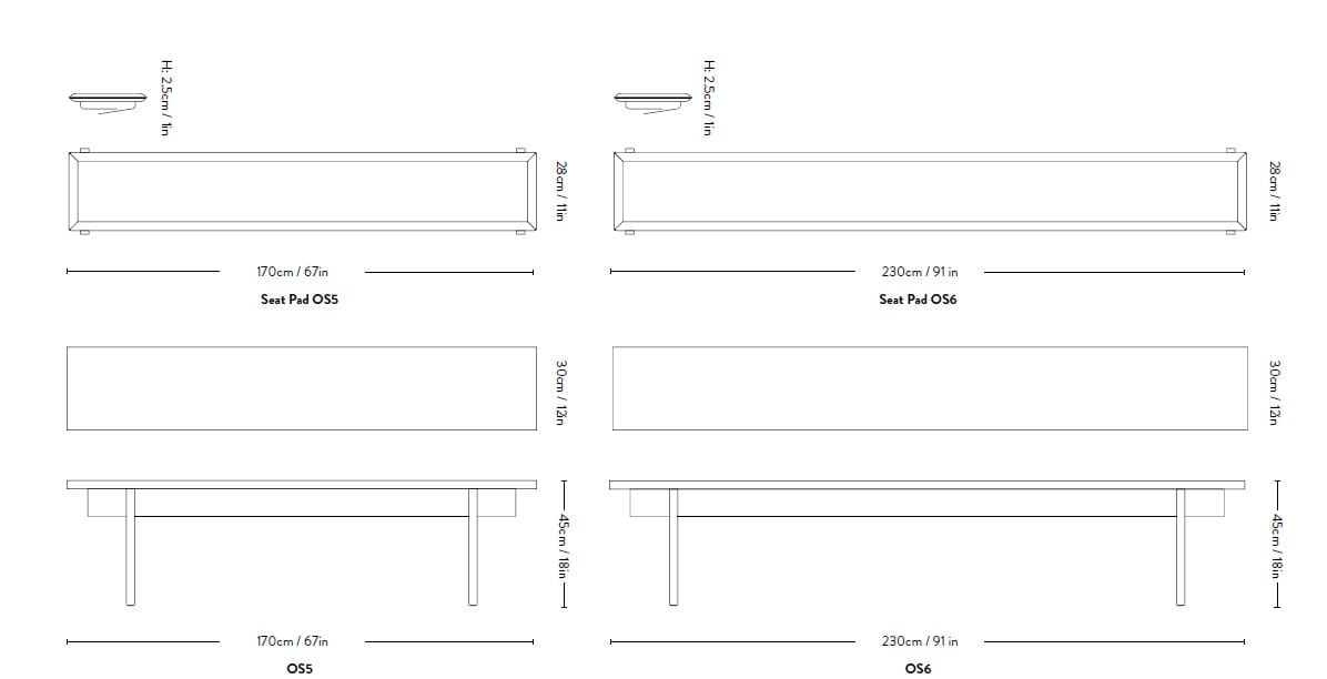 Дубовая скамья &Tradition Ita ARCH-00132432 - Вид №13