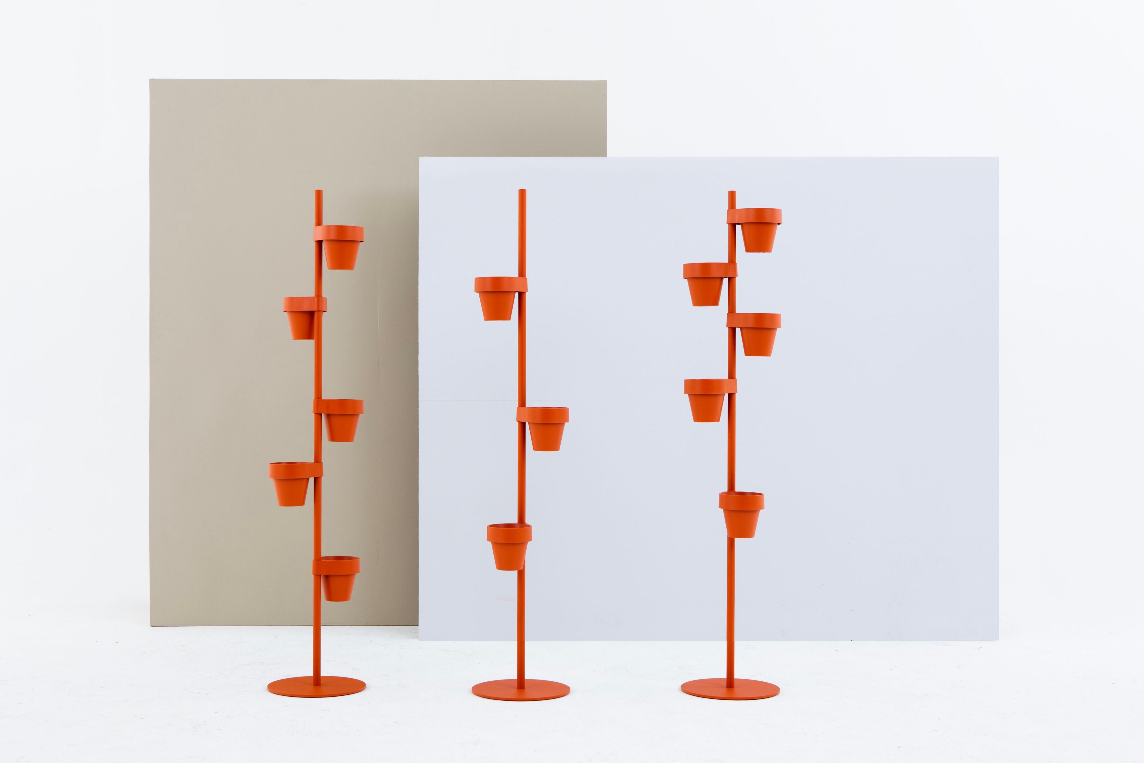 Стальная напольная подставка для горшков с порошковым покрытием Cascando SLIDE ARCH-00051757 - Вид №3