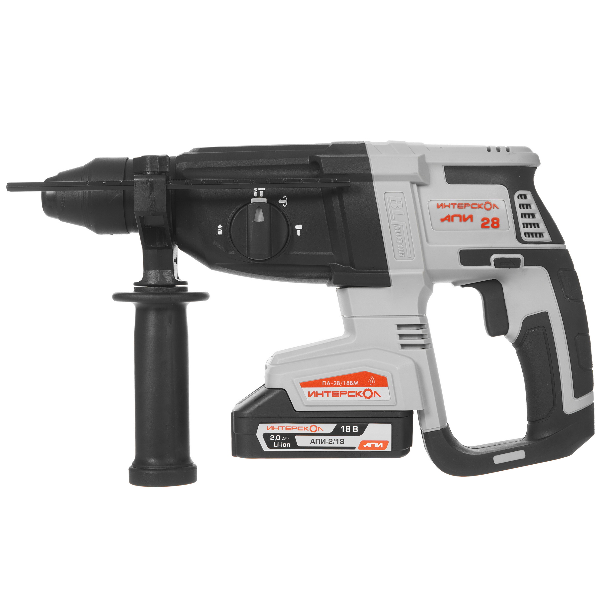 Перфоратор Интерскол ПА-28/18ВМ АПИ 18V 9029472 STDN-0095074 - Вид №1