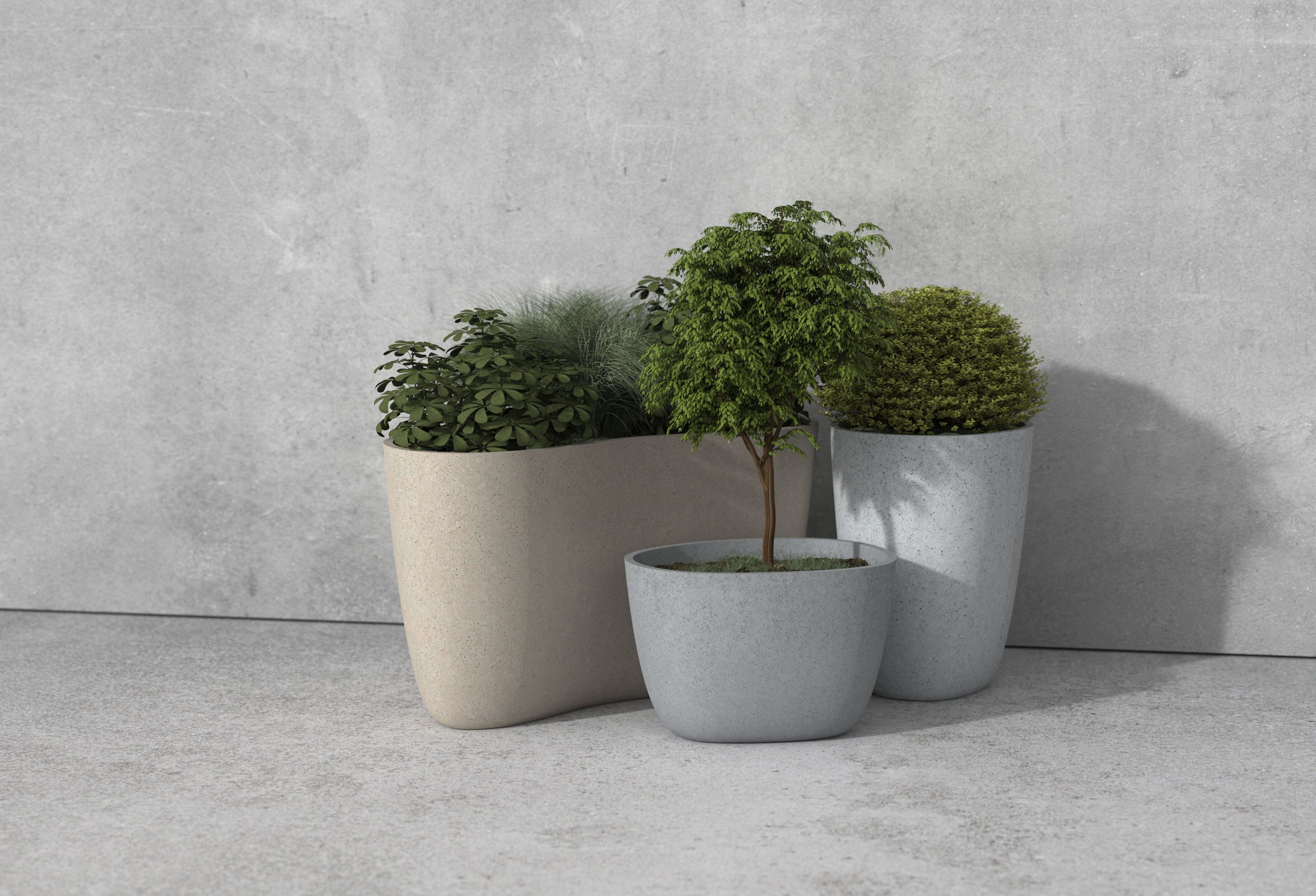 Бетонная ВАЗа ручной работы Betoni Organic ARCH-00149305 - Вид №4