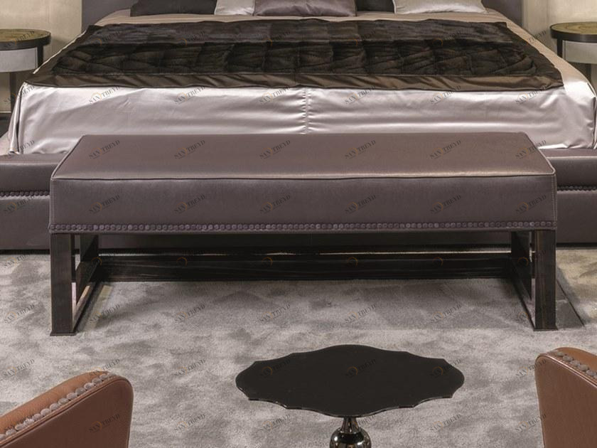 Longhi Мягкая кожаная скамейка Loveluxe 2017 – essence collection X 432