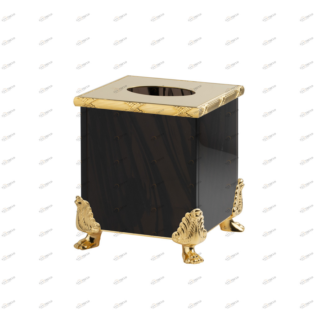 FS11C-652 FS11C-652 Квадратный диспенсер для салфеток ДОЗАТОРЫ ТКАНЕЙ Cristal & Bronze TISSUE DISPENSERS 