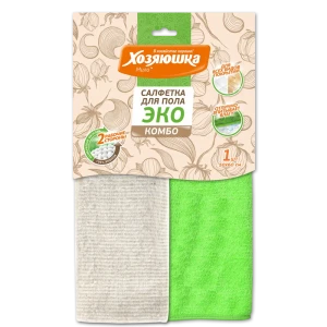 Салфетка для пола В хозяйстве хороша Хозяюшка Мила Комбо 50/60