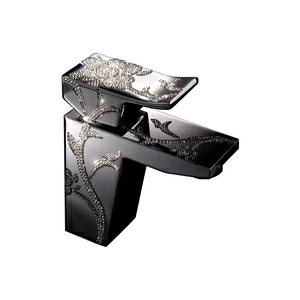 Смеситель для раковины 61.004C с клапаном клик-клак MAIER LUXURY