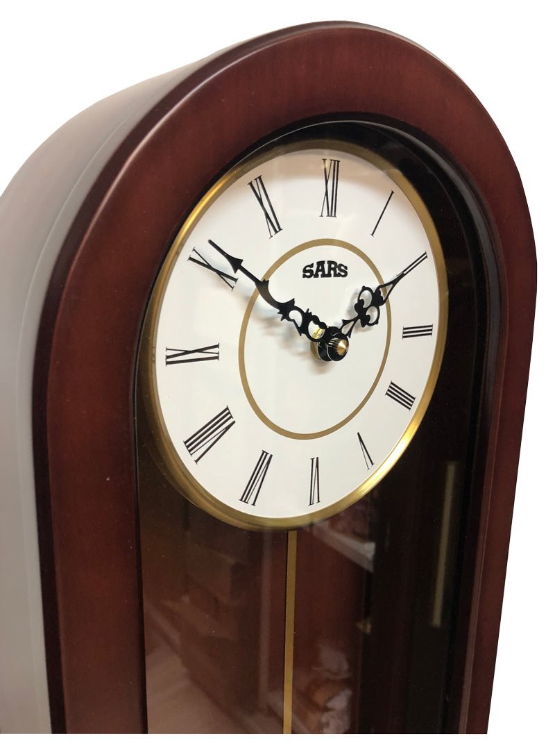 Часы настенные кварцевые коричневые орех и вишня Sars SARS ДИЗАЙНЕРСКИЕ 00-3967492 Коричневый  - Вид №2