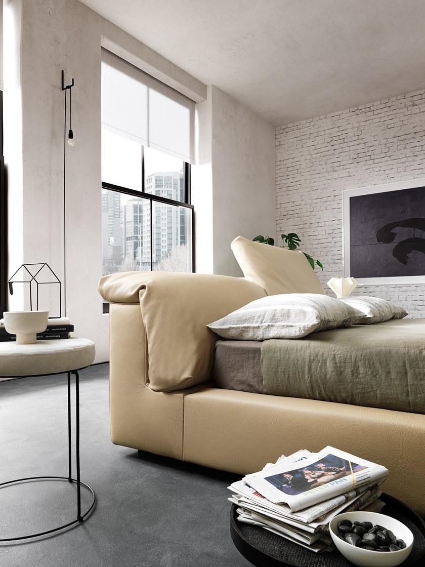 Кровать из мягкой кожи с регулируемым изголовьем William Santreyd sun-id-1508192 - Вид №2