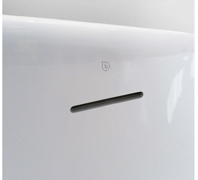 Blu Bathworks® Отдельностоящая овальная акриловая ванна Siena Bt8006b17 - Вид №2