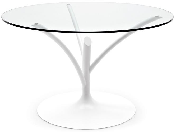 Calligaris Круглый стол из стали и стекла  Cs/4071-v 120  - Вид №1