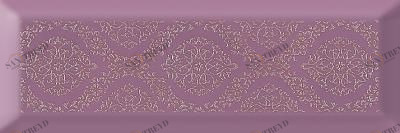 Metro-Lacroix lavender light 12 10х30 Gracia Ceramica 010301001838