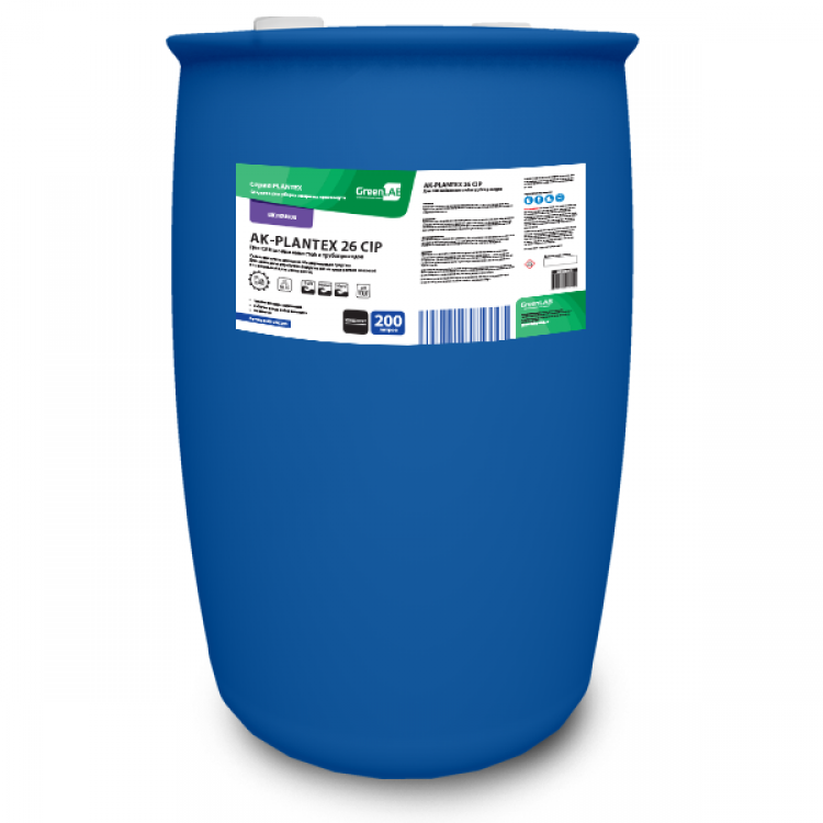 AK-026/200 GreenLAB AK - PLANTEX 26 CIP, 200 л. Для СИП мойки емкостей и трубопроводов 