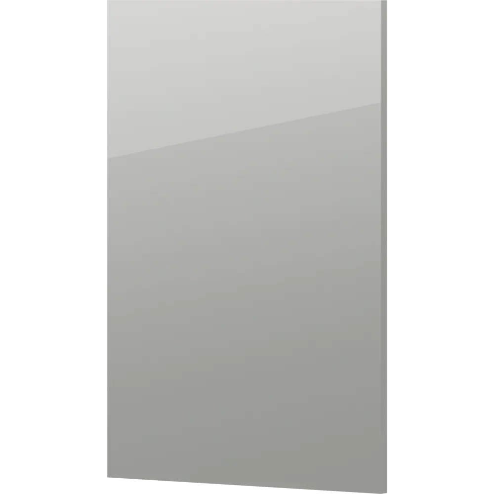Фасад кухонный DELINIA ID Аша грей 44.7×76.5 см глянцевый 85036558 STLM-0057849