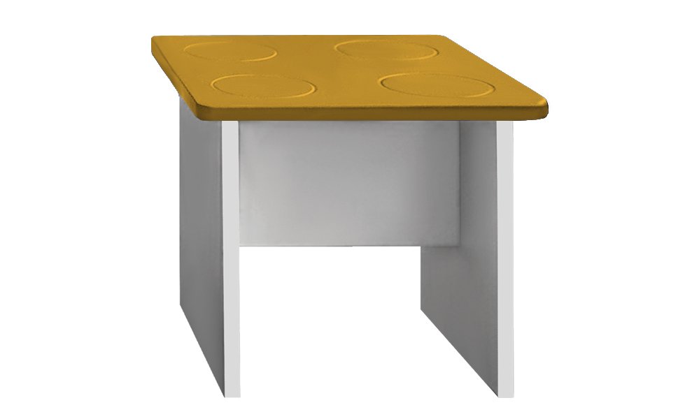 Табурет детский "Леголенд" МАНДАРИН ЛЕГОЛЕНД 179558 Красный Santreyd  - Вид №2