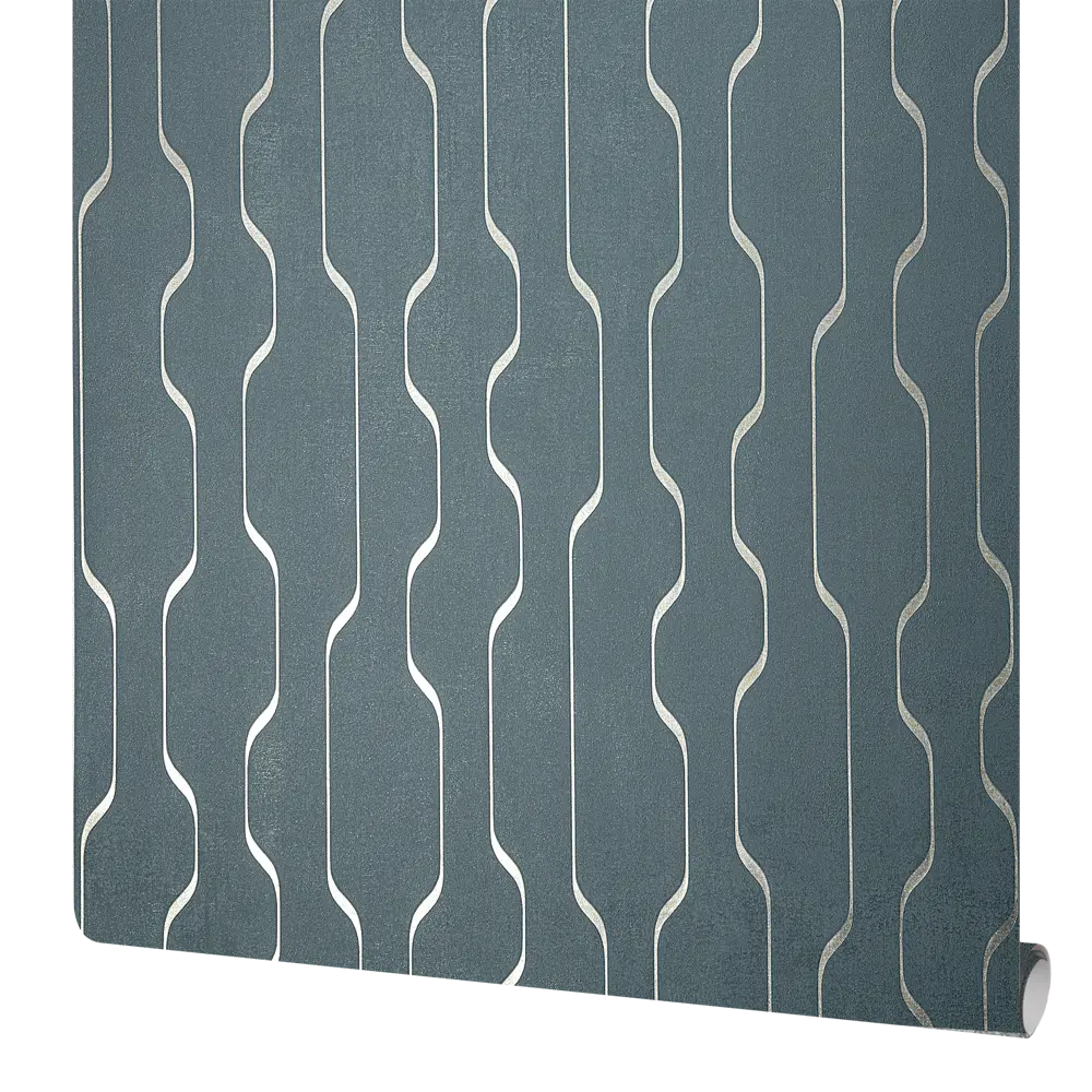 Обои флизелиновые Ateliero Director графитовые 1.06 м - современный стиль 89423697 STLM-1564143