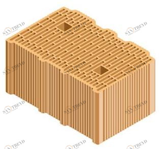 T2D Кирпичный блок Ecopor® ssc 438