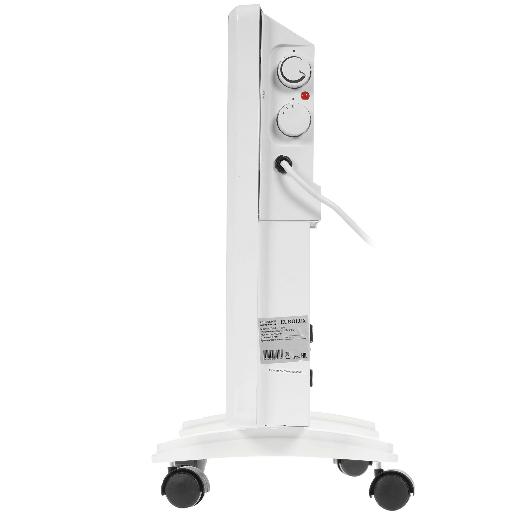 5347946 Конвектор Eurolux ОК-EU-1500 STDN-0005919 - Вид №2