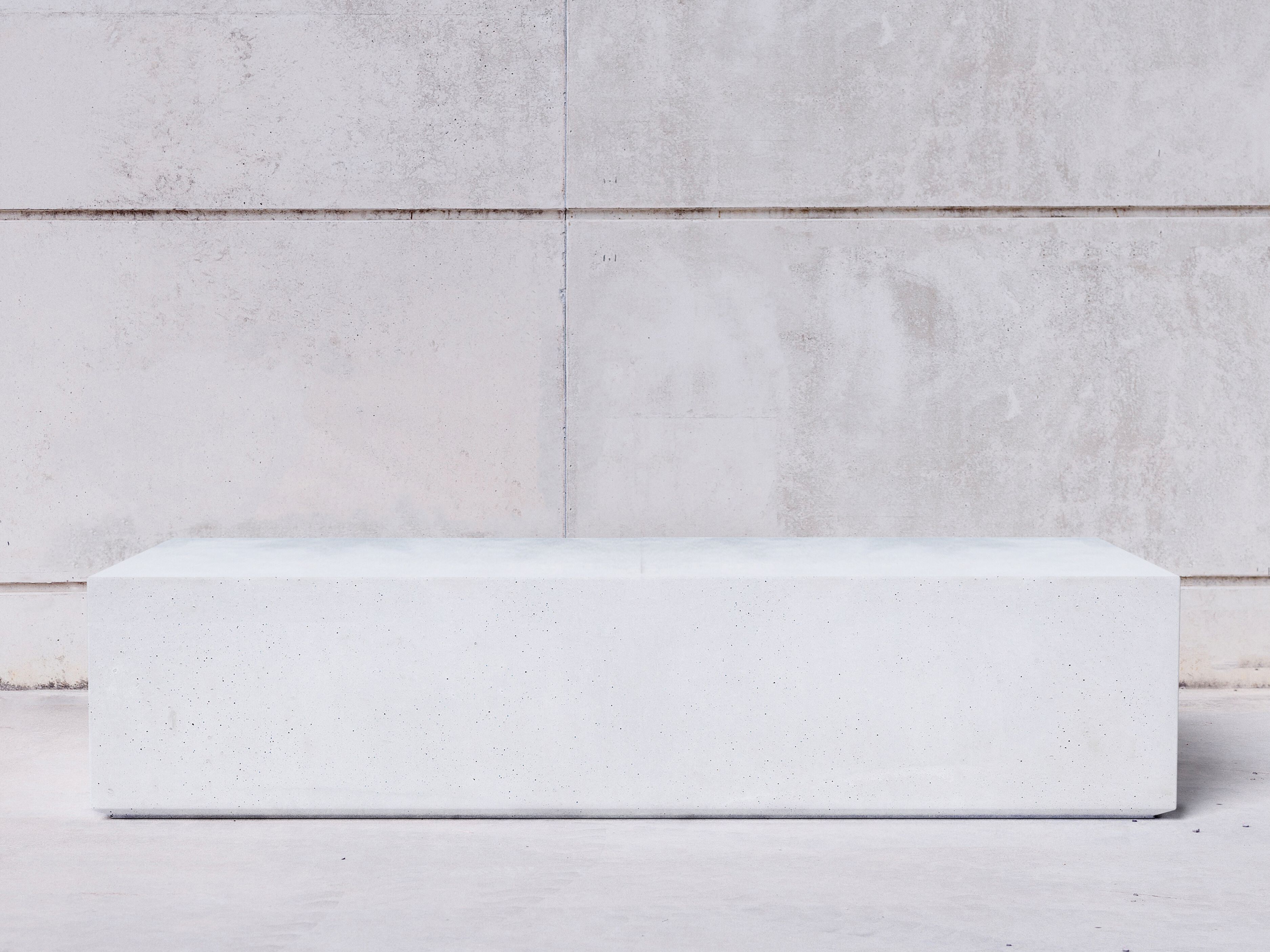 Модульная бетонная скамья без спинки SIT Box to Box ARCH-00051490