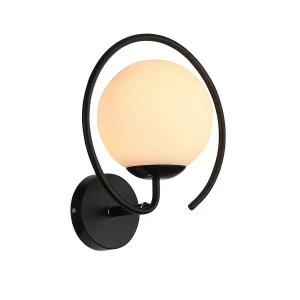 Бра настенное белое с черным ST Luce Galio SL418.401.01 ST LUCE GALIO 00-3930113 Белый;черный