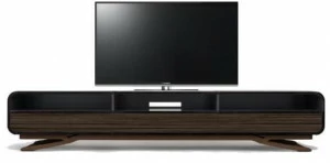 Aston Martin Низкая лакированная тумба под телевизор из дерева