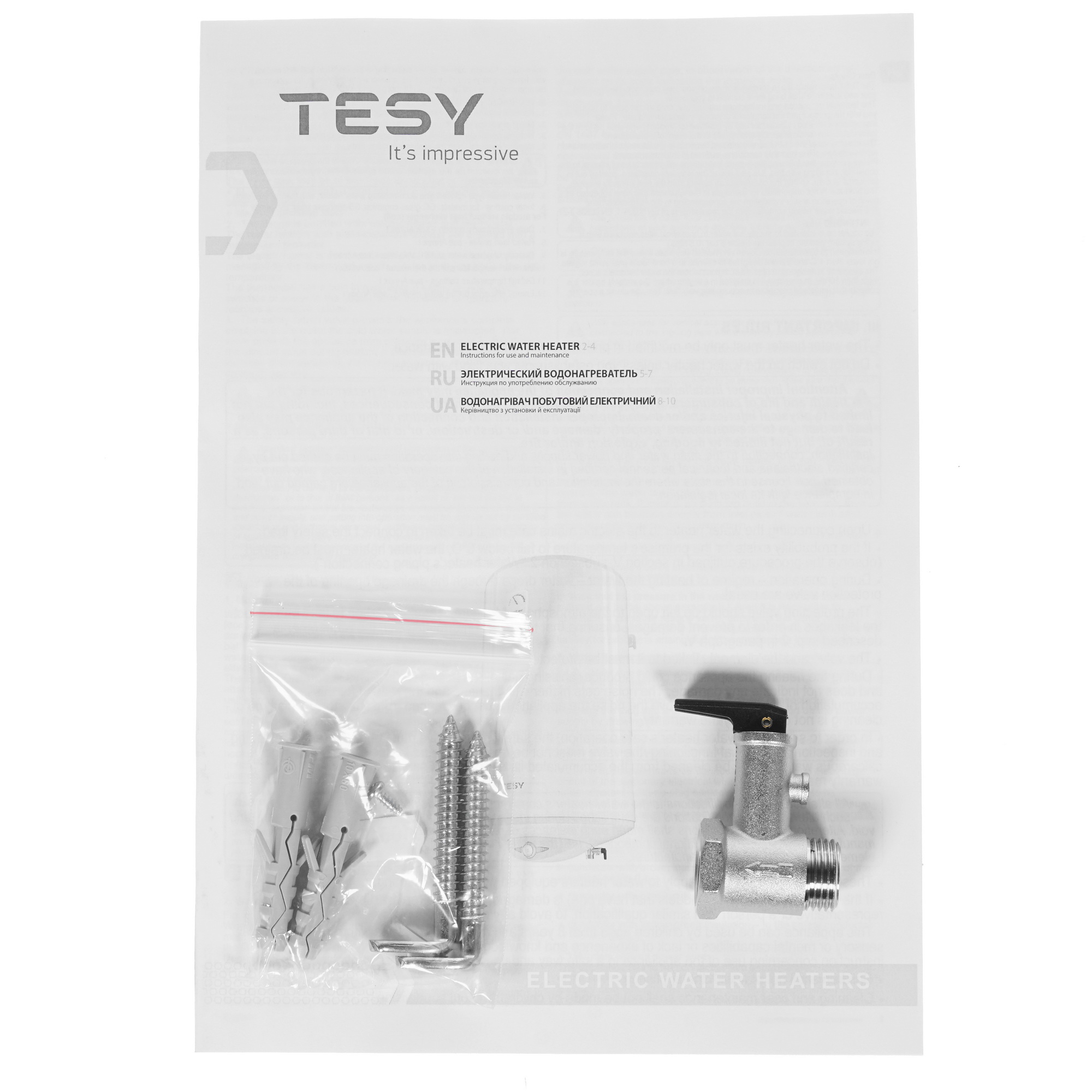 8196364 Водонагреватель электрический TESY GCV 804424D B14 TBRC STDN-0070536 - Вид №7