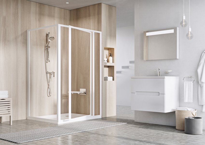 PSS-90 белая+Грапе Ravak 94070100ZG - Вид №1