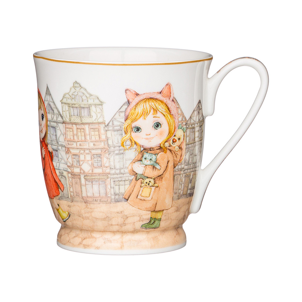 415-2193 Посуда фарфоровая Кружка"FASHION PRINCESS" 350 мл Lefard 