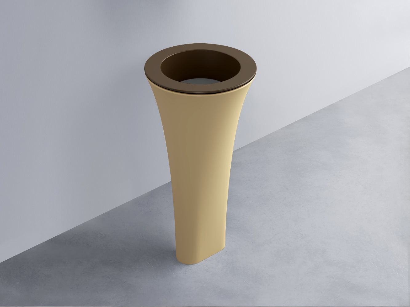AMLA45-CA+AMPILT-CM+AMCOLT-CN Раковина Amedeo Tondo отдельностоящая cielo Enjoy + Amedeo Ceramica Cielo