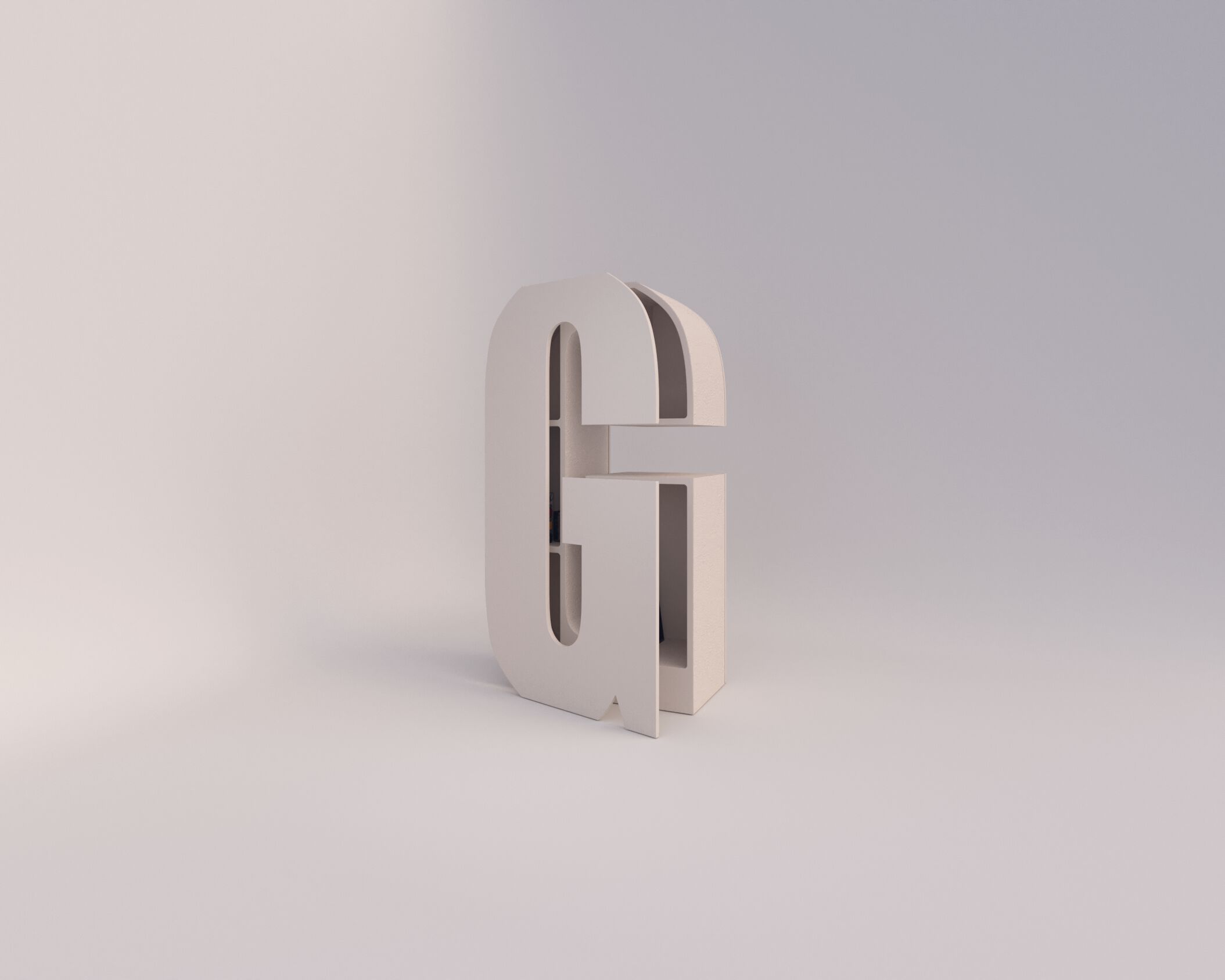 Мебель контейнеры в бетонной конструкции Voltan 555 ARCH-00021949 - Вид №81